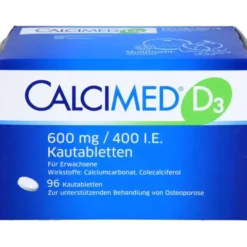 CALCIMED D3 600 mg/400 I.E. Kautabletten 96 St