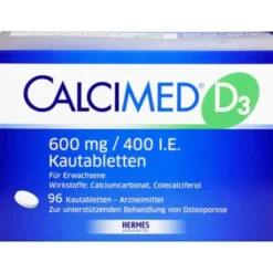 CALCIMED D3 600 mg/400 I.E. Kautabletten 96 St