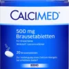 CALCIMED 500 mg Brausetabletten 20 St