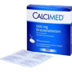 CALCIMED 500 mg Brausetabletten 20 St