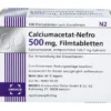 CALCIUMACETAT NEFRO 500 mg Filmtabletten 100 St