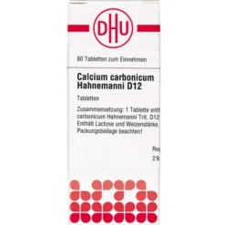 CALCIUM CARBONICUM Hahnemanni D 12 Tabletten 80 St