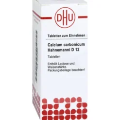 CALCIUM CARBONICUM Hahnemanni D 12 Tabletten 80 St