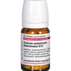 CALCIUM CARBONICUM Hahnemanni D 12 Tabletten 80 St