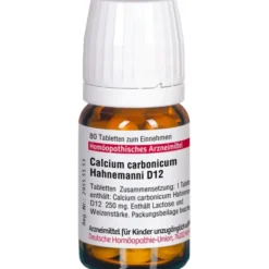 CALCIUM CARBONICUM Hahnemanni D 12 Tabletten 80 St