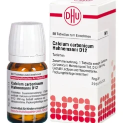 CALCIUM CARBONICUM Hahnemanni D 12 Tabletten 80 St