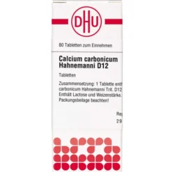 CALCIUM CARBONICUM Hahnemanni D 12 Tabletten 80 St