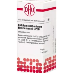 CALCIUM CARBONICUM Hahnemanni D 200 Globuli 10 g