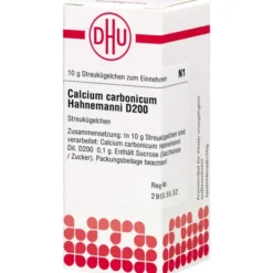 CALCIUM CARBONICUM Hahnemanni D 200 Globuli 10 g