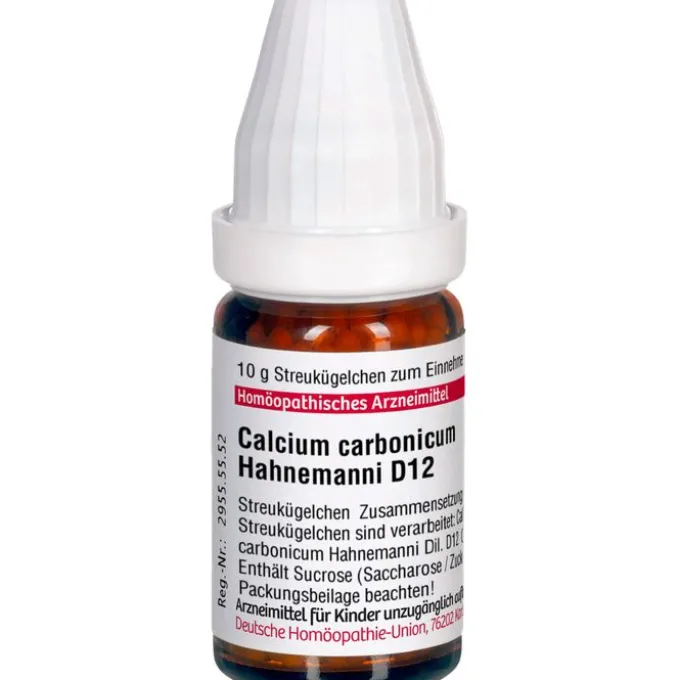 CALCIUM CARBONICUM Hahnemanni D 12 Globuli 10 g