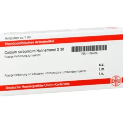 CALCIUM CARBONICUM Hahnemanni D 30 Ampullen 8X1 ml