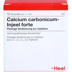 CALCIUM CARBONICUM INJEEL forte Ampullen 10 St