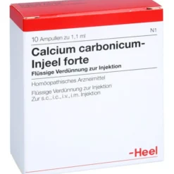 CALCIUM CARBONICUM INJEEL forte Ampullen 10 St
