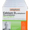 CALCIUM D3-ratiopharm Brausetabletten 100 St