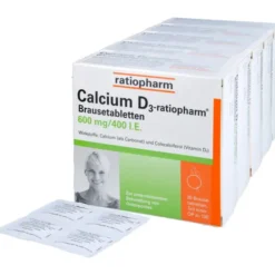 CALCIUM D3-ratiopharm Brausetabletten 100 St