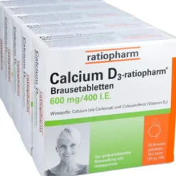 CALCIUM D3-ratiopharm Brausetabletten 100 St