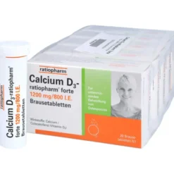 CALCIUM D3-ratiopharm forte Brausetabletten 100 St