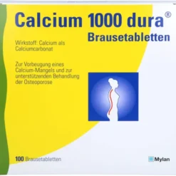 CALCIUM 1000 dura Brausetabletten 100 St