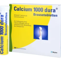 CALCIUM 1000 dura Brausetabletten 100 St