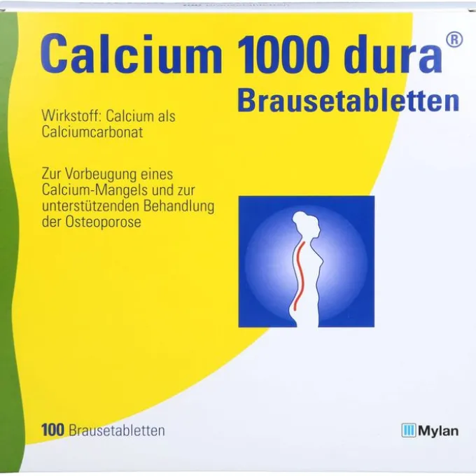 CALCIUM 1000 dura Brausetabletten 100 St