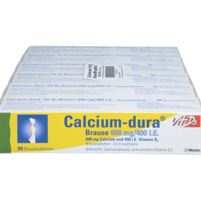 CALCIUM DURA Vit D3 Brause 600 mg/400 I.E. 120 St
