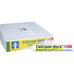 CALCIUM DURA Vit D3 Brause 600 mg/400 I.E. 120 St