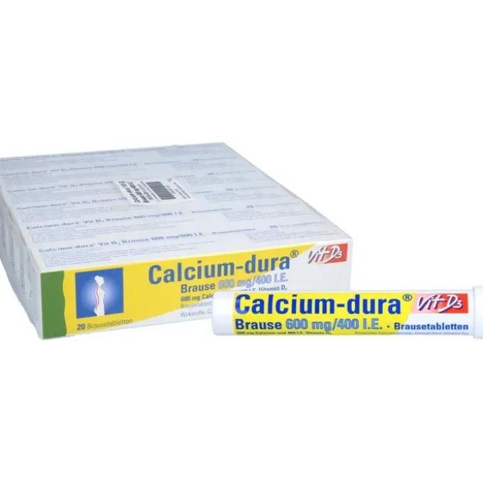 CALCIUM DURA Vit D3 Brause 600 mg/400 I.E. 120 St