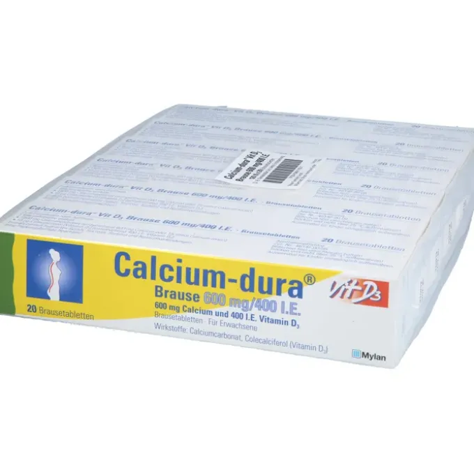 CALCIUM DURA Vit D3 Brause 600 mg/400 I.E. 120 St