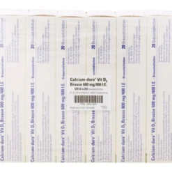 CALCIUM DURA Vit D3 Brause 600 mg/400 I.E. 120 St