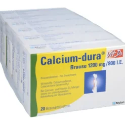 CALCIUM DURA Vit D3 Brause 1200 mg/800 I.E. 120 St