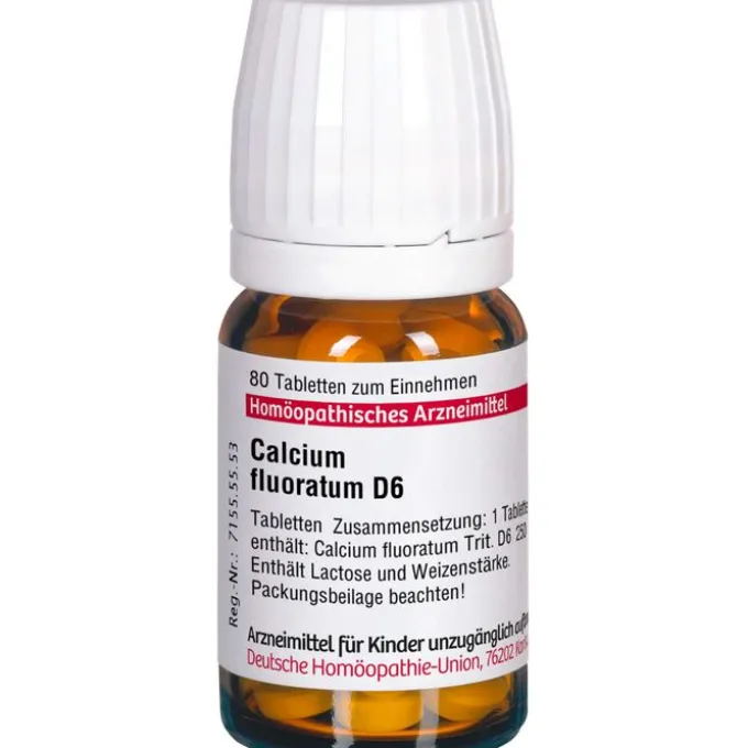 CALCIUM FLUORATUM D 6 Tabletten 80 St