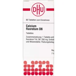 CALCIUM FLUORATUM D 6 Tabletten 80 St