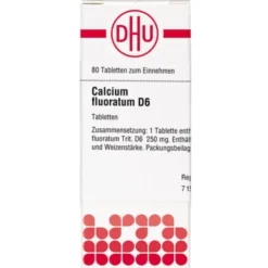 CALCIUM FLUORATUM D 6 Tabletten 80 St