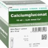 CALCIUMGLUCONAT 10% MPC Injektionslösung 20X10 ml