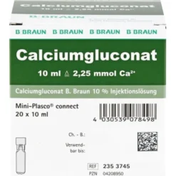 CALCIUMGLUCONAT 10% MPC Injektionslösung 20X10 ml