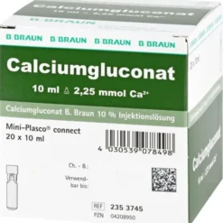 CALCIUMGLUCONAT 10% MPC Injektionslösung 20X10 ml