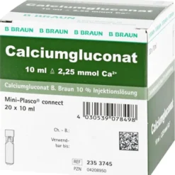CALCIUMGLUCONAT 10% MPC Injektionslösung 20X10 ml