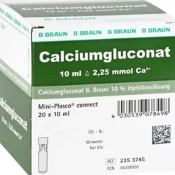 CALCIUMGLUCONAT 10% MPC Injektionslösung 20X10 ml