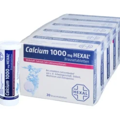 CALCIUM 1000 HEXAL Brausetabletten 100 St