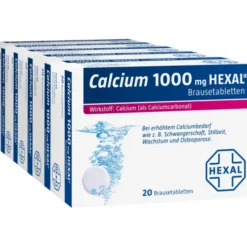 CALCIUM 1000 HEXAL Brausetabletten 100 St