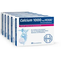 CALCIUM 1000 HEXAL Brausetabletten 100 St