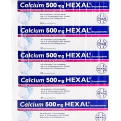 CALCIUM 500 HEXAL Brausetabletten 100 St