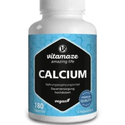 CALCIUM 400 mg vegan Tabletten 180 Stück