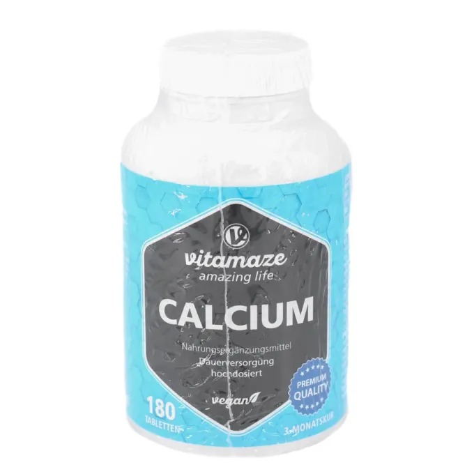 CALCIUM 400 mg vegan Tabletten 180 Stück