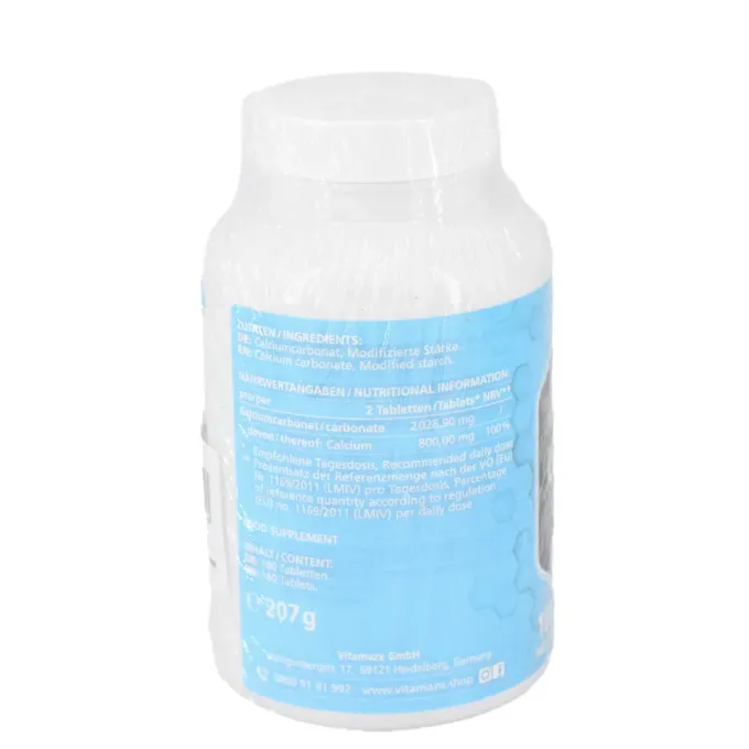 CALCIUM 400 mg vegan Tabletten 180 Stück