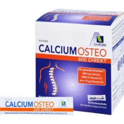 CALCIUM OSTEO 600 Direkt Portionssticks 60 Stück