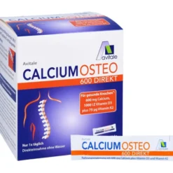 CALCIUM OSTEO 600 Direkt Portionssticks 60 Stück