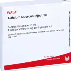 CALCIUM QUERCUS Inject 10 Ampullen 5X10 ml