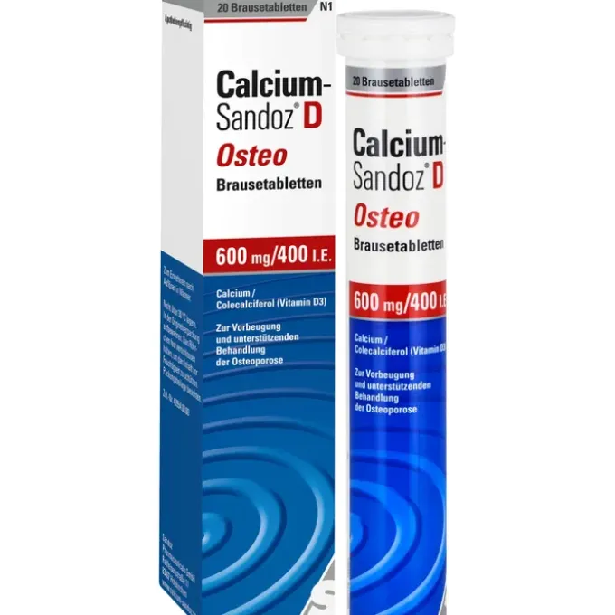 CALCIUM SANDOZ D Osteo Brausetabletten 20 St