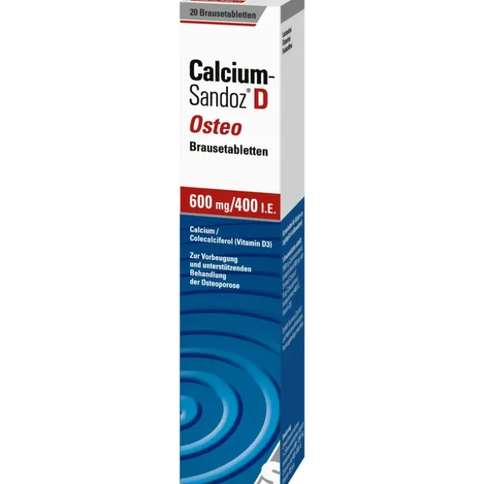 CALCIUM SANDOZ D Osteo Brausetabletten 20 St